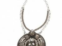 Deepa Gurnani Large Pendant Necklace