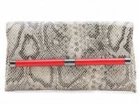 Diane von Furstenberg 440 Envelope Python Clutch