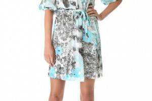 Diane von Furstenberg Autumn Split Sleeve Dress