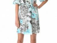 Diane von Furstenberg Autumn Split Sleeve Dress