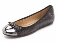 Diane von Furstenberg Bonita Cap Toe Flats