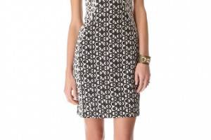 Diane von Furstenberg Dayton Hex Maze Dress