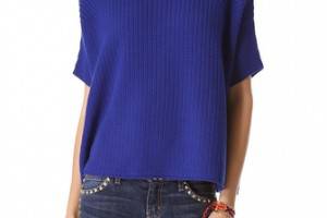 Diane von Furstenberg Finley Open Weave Sweater