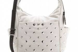 Diane von Furstenberg Franco Pyramid Studded Bag