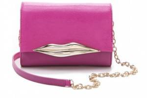 Diane von Furstenberg Lips Mini Cross Body Bag