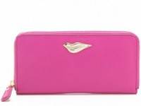 Diane von Furstenberg Lips Zip Around Continental Wallet