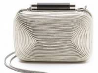 Diane von Furstenberg Tonda Passamentry Metallic Clutch