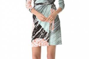 Diane von Furstenberg Valencia Long Sleeve Dress