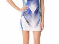 Dion Lee Linear Print Tee Dress