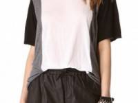 DKNY Colorblock Short Sleeve Tee