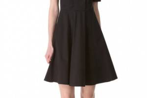 DKNY Trapunto Stitch Shirtdress