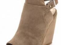 Dolce Vita Mosey Nubuck Platform Booties