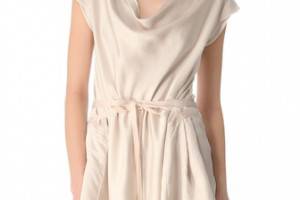 Donna Karan New York Draped Tie Top