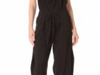 Donna Karan New York Halter Wrap Jumpsuit