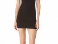 DSQUARED2 Sheer Trim Sheath Dress