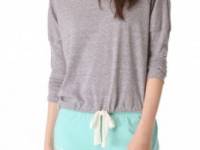 Eberjey Heather Slouchy Pajama Top