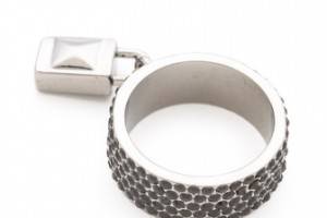 Eddie Borgo Pave Padlock Ring