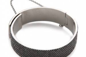 Eddie Borgo Pave Safety Chain Cuff