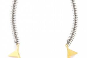 Eddie Borgo Smile Necklace