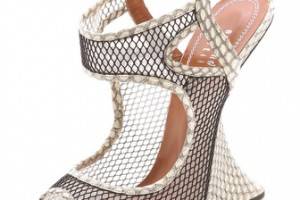 Edmundo Castillo Chica Queen Wedge Sandals