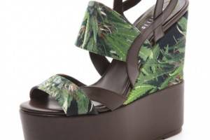 Edmundo Castillo Multicolor Wedge Sandals