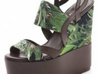 Edmundo Castillo Multicolor Wedge Sandals