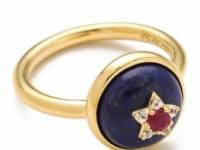 Elizabeth and James Plated Victorian Star Ring