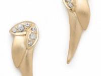 Elizabeth and James Small Wing Earrings