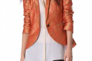 Elizabeth and James Wren Jacquard Blazer