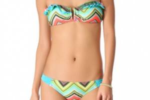 Ella Moss Caravan Bandeau Bikini Top