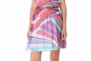 Ella Moss Kaleidoscope Tile Sleeveless Dress