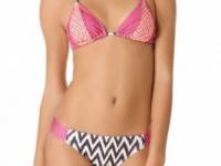 Ella Moss Sun Tile Triangle Bikini Top