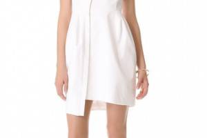 Ellery Asymmetrical Placket Dress