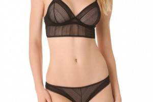 Else Lingerie Framed Zigzag Longline Bra