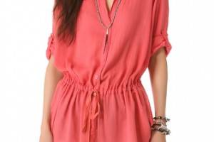 Enza Costa Drawstring Tunic