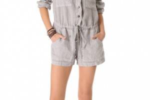 Enza Costa Long Sleeve Romper