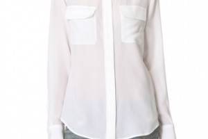 Equipment Lynn Crew Neck Blouse