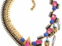 Erickson Beamon Aquarella Do Brasil Asymmetrical Necklace