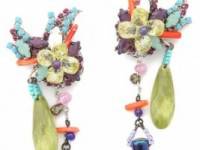 Erickson Beamon We&#039;ve Got the Power Flower Spike Earrings