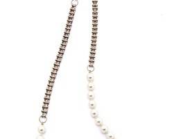 Fallon Jewelry Classique Long Pearl Necklace