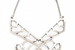 FELIKS+ADRIK Cutout Turritella Plate Necklace