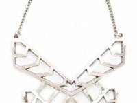 FELIKS+ADRIK Cutout Turritella Plate Necklace