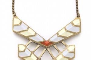 FELIKS+ADRIK Enamel Turritella Chest Plate Necklace