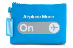 Flight 001 Airplane Mode Pouch