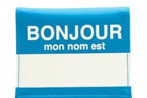 Flight 001 Bonjour Card Case