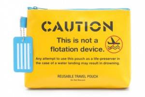 Flight 001 Caution Pouch