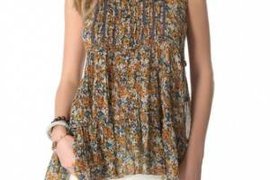 Free People After Dark Garden Top