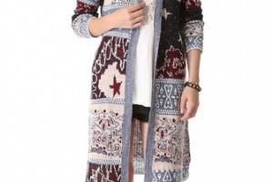 Free People Bandana Cardigan