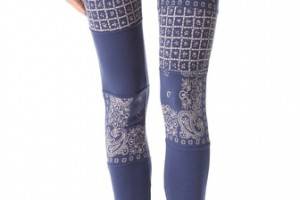 Free People Bandana Print Leggings