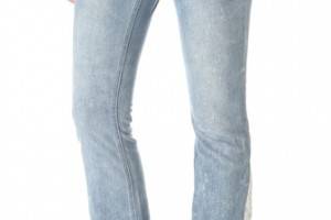 Free People Braided Mermaid Flare Jeans